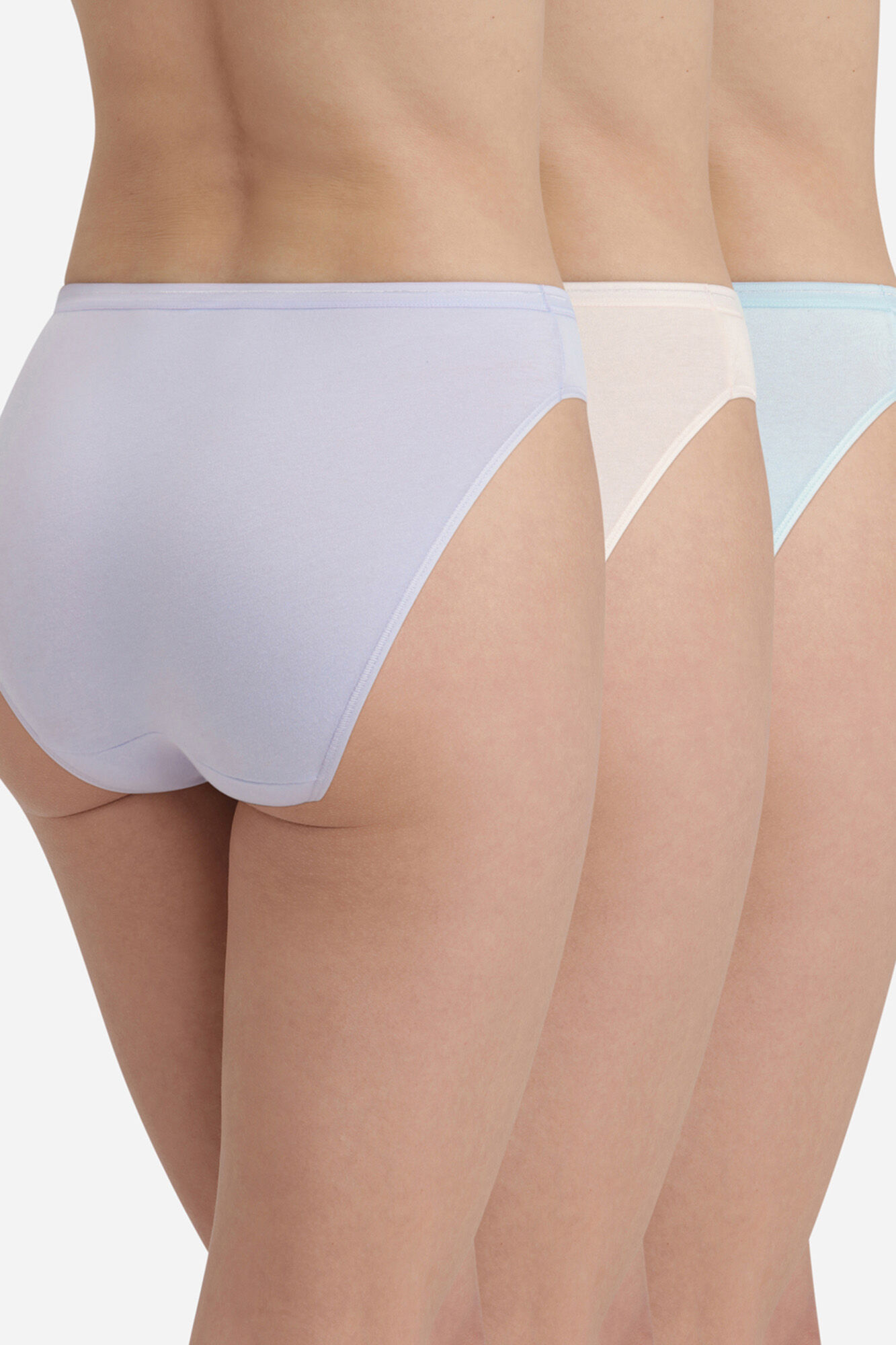 DIM Pack de 3 Bragas de colores Dim x In&eacute;s de la Fressange