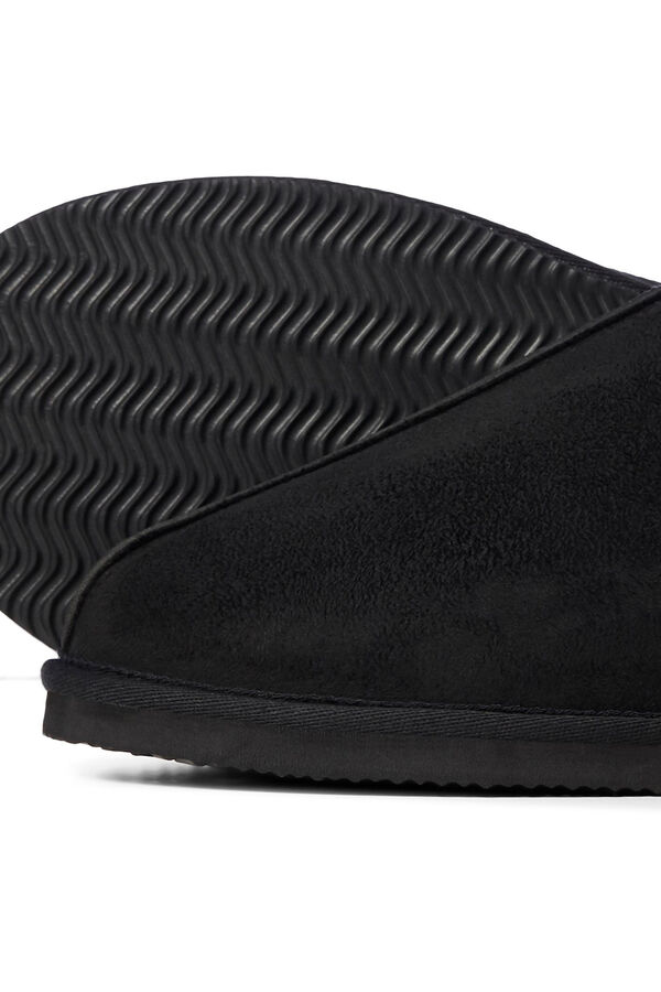 Womensecret Soft feel slingback slippers noir