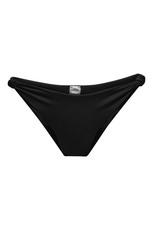 Womensecret Knot bikini bottoms noir