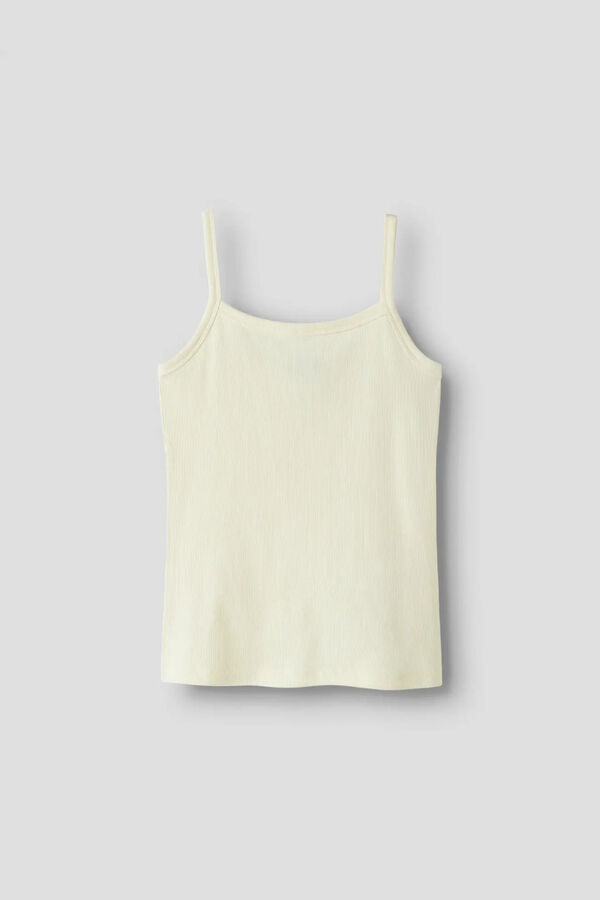 Lmtd Top de tirantes amarillo