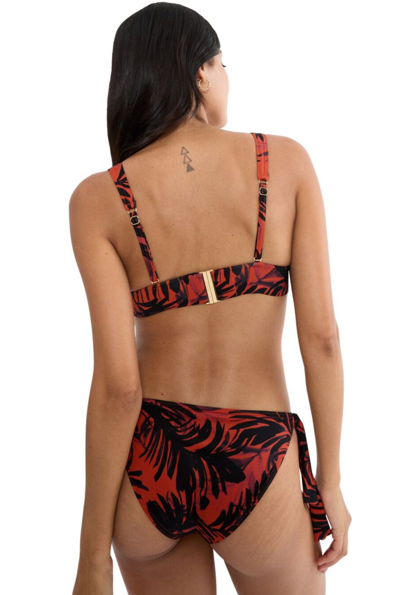 Triumph Top biqu&iacute;ni franzido com enchimento e com aro