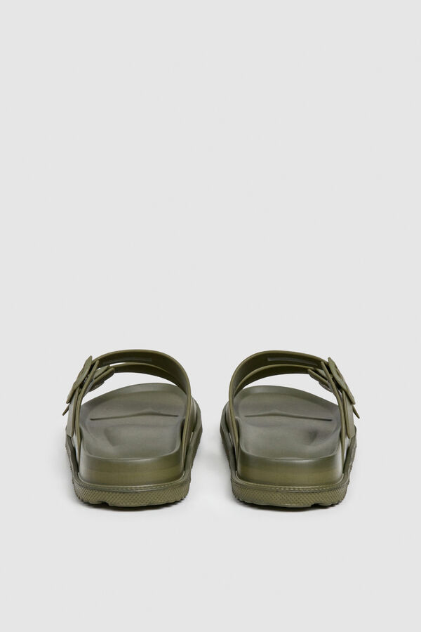 Pepe Jeans Military double strap sandal printed