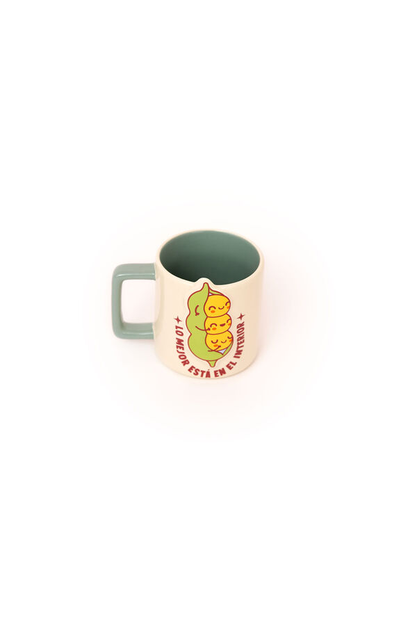 Mr. Wonderful 3D Peas Mug - The best is on the inside printed