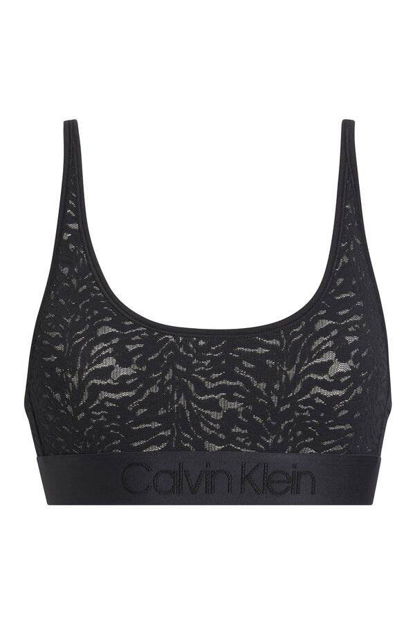 Womensecret Intrinsic bralette with no padding fekete