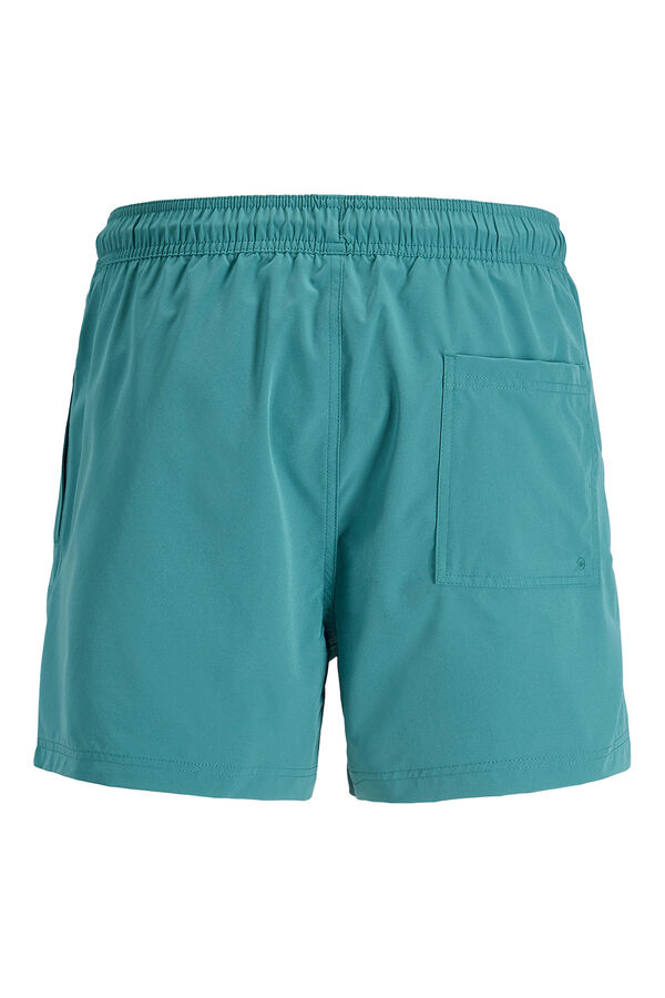Jack & Jones Basic plain logo swimwear blue
