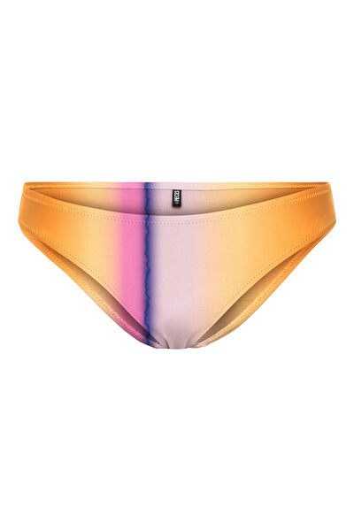 Womensecret Bikini bottoms in a striped print. rouge