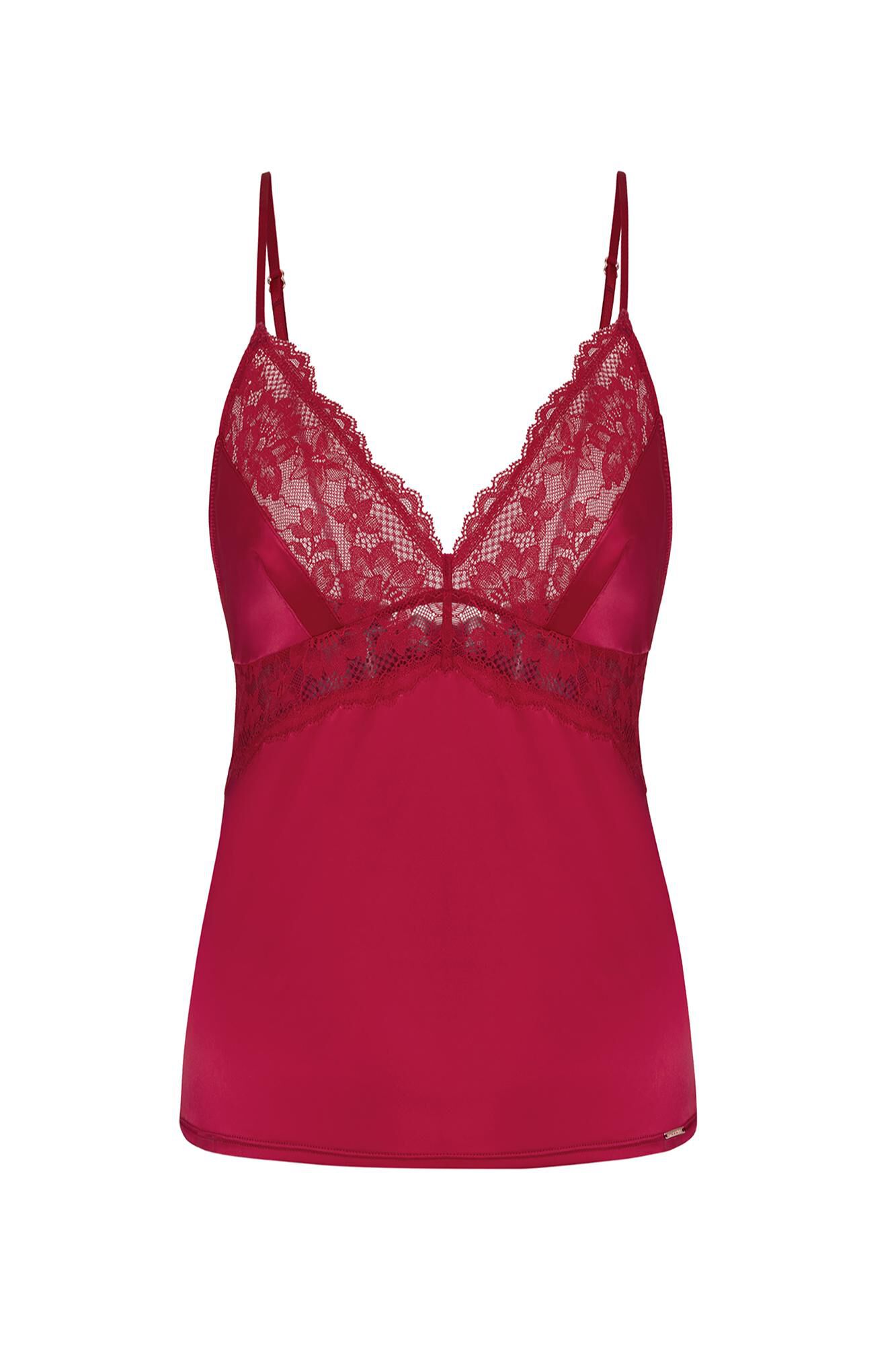 Dorina Camiseta de sat&eacute;n sin relleno Lyra