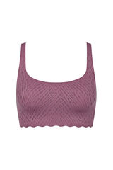 Sloggi Top con almohadillas extra&iacute;bles morado/lila