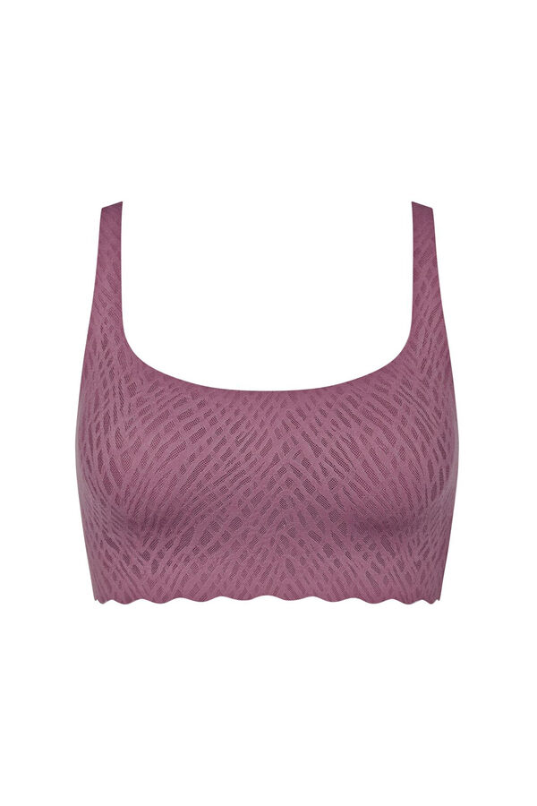 Sloggi Top con almohadillas extra&iacute;bles morado/lila