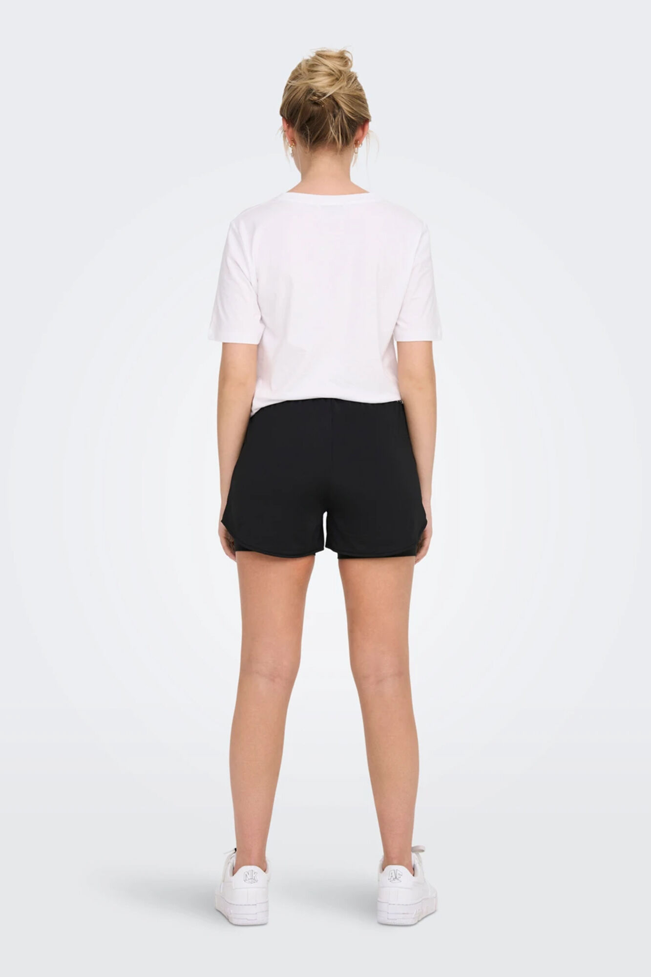 Only Play Shorts corte loose cintura media