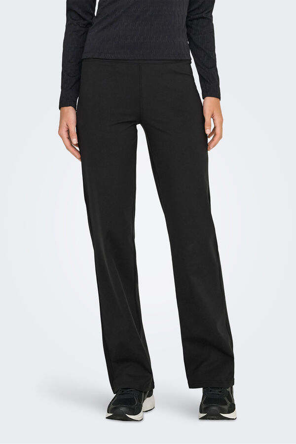 Only Play Legging t&eacute;rmico recto negro