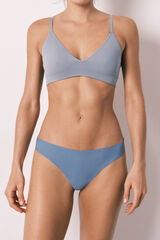 Women'secret Blue clean cut thong blue