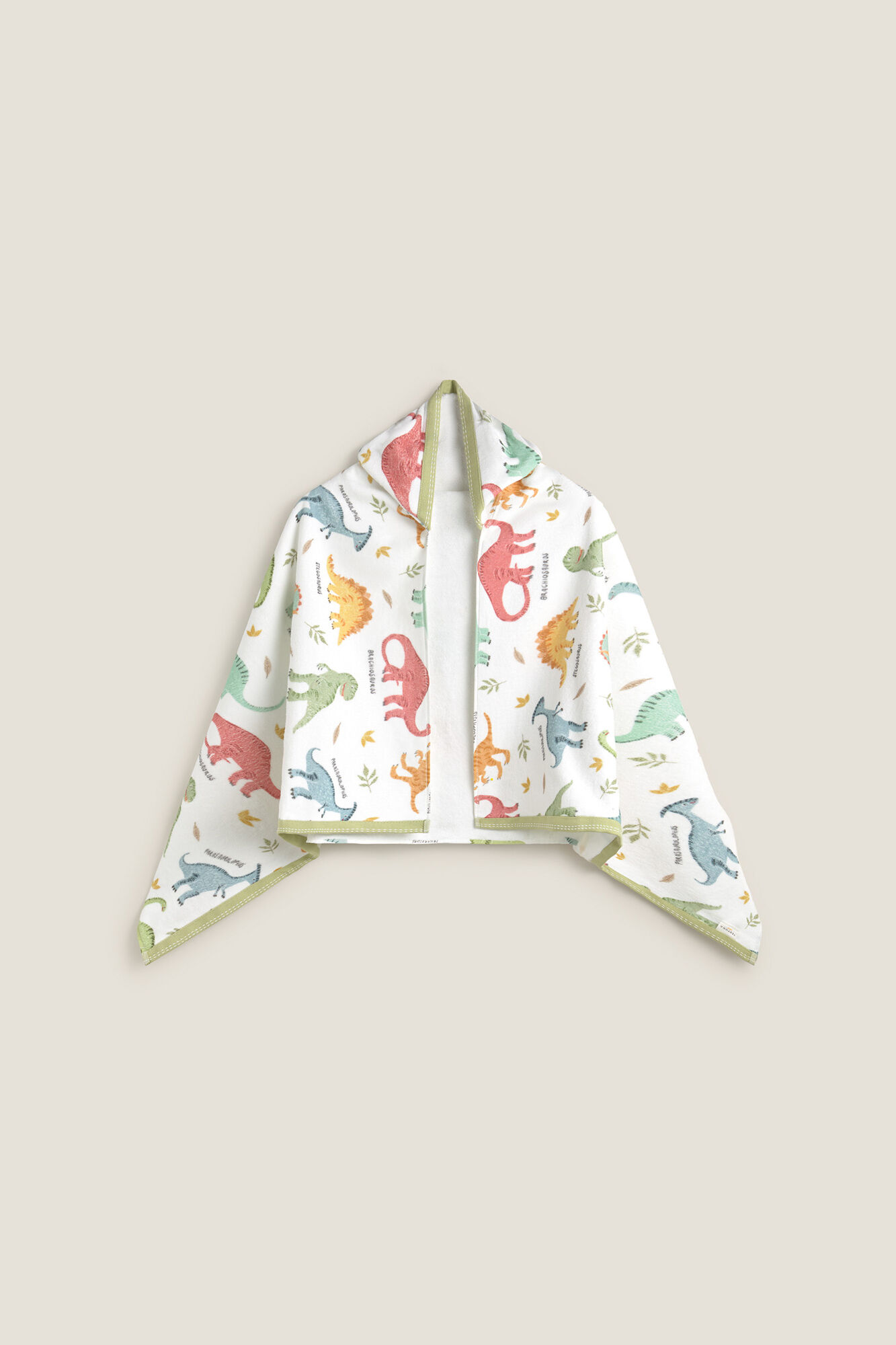 Textura Kapuzenhandtuch Dinosaurier