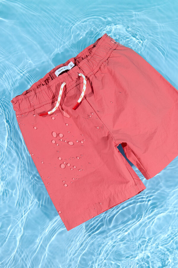Name it Boy's drawstring swimwear red