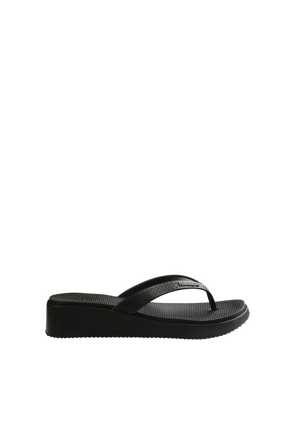 Havaianas Flip-Flops Hav. Schwarzes Plateau mit hoher Plattform Schwarz
