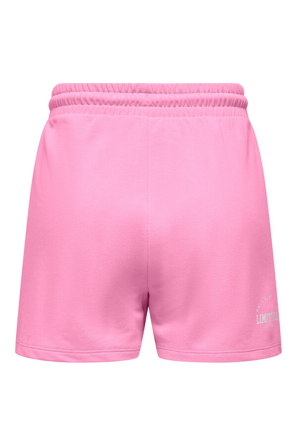 Only Play Pantal&oacute;n corto de ch&aacute;ndal rosa