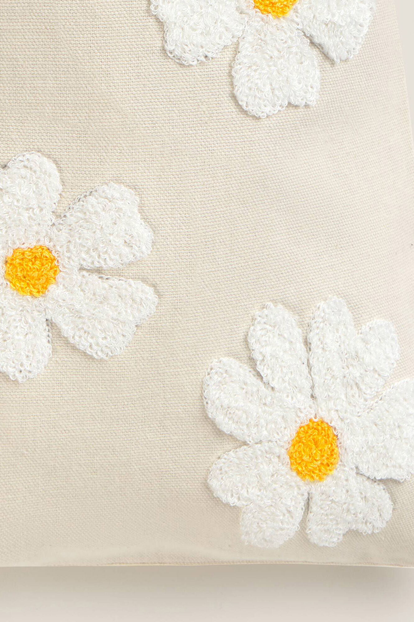 Textura Bolsa algod&oacute;n floral