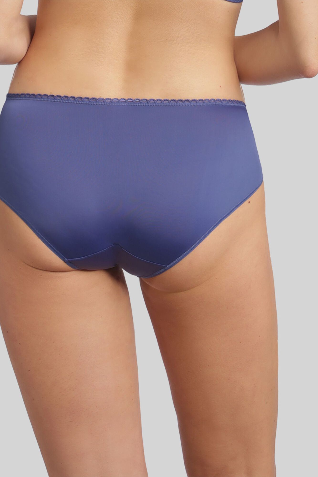 Playtex Braga alta bordado floral satinada