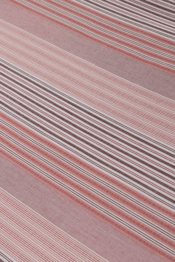 Womensecret Textured striped duvet cover. For a 150-160 cm bed. Ružičasta