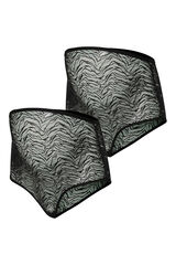 Mamalicious Pacote de cuecas de cintura alta para maternity preto