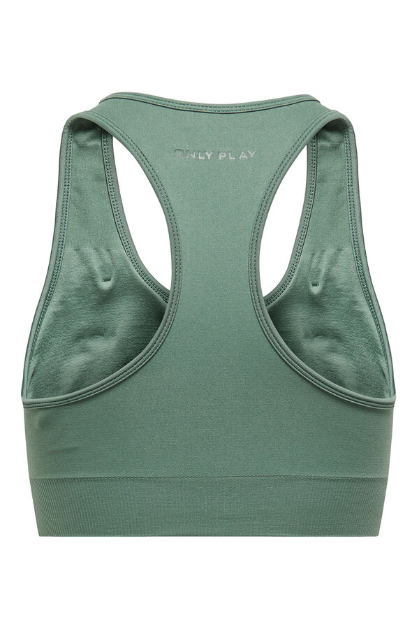 Only Play Sport-BH &uuml;berkreuzter R&uuml;cken Gr&uuml;n