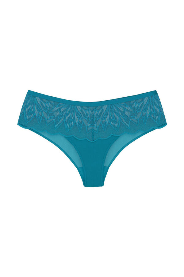 Triumph Braga hipster cadera encaje turquesa