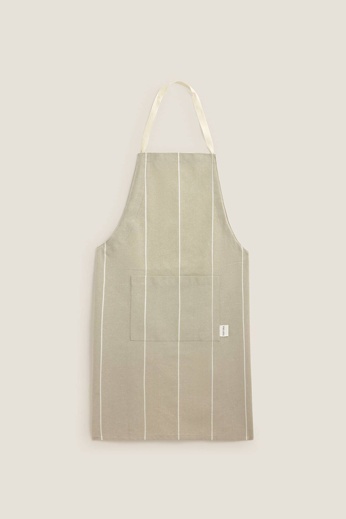 Textura Delantal hilo tintado rayas