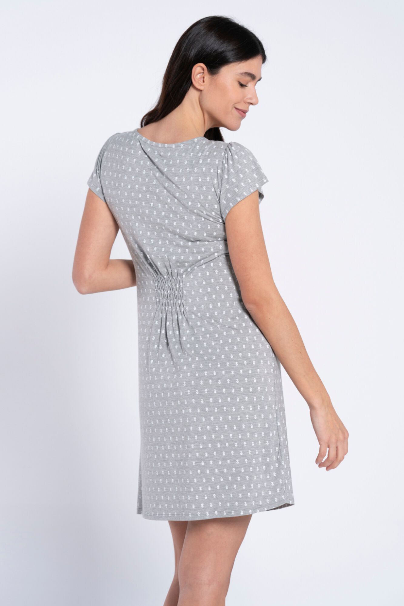 Ohma Umstandsnachthemd mit Blumenprint