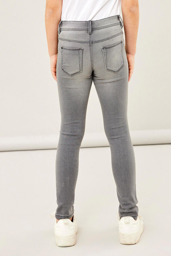 Womensecret Jeans skinny fit gris
