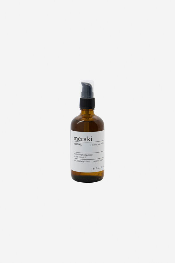 Meraki Aceite corporal, Naranja & hierbas marr&oacute;n