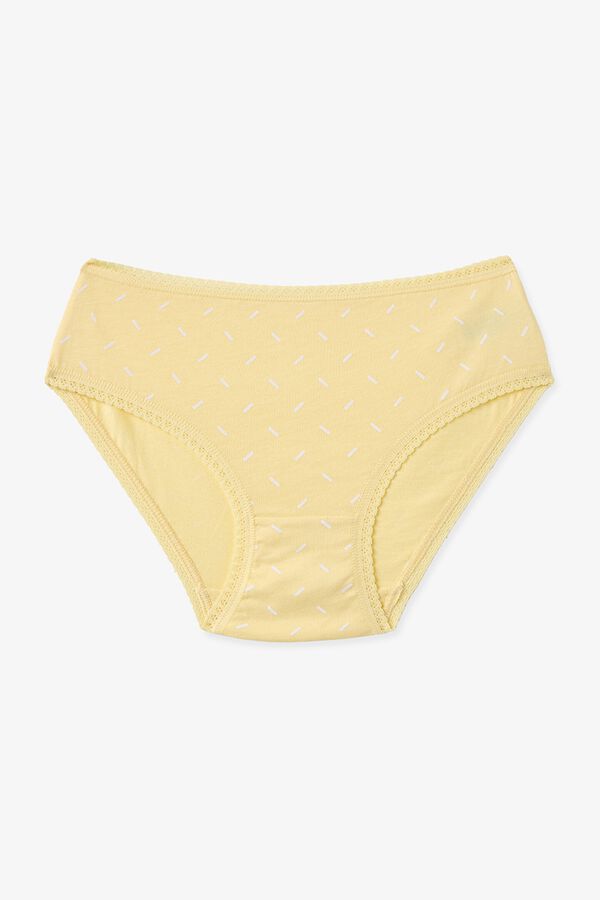 Penti Lot de 5 culottes classiques pastel imprim&eacute;