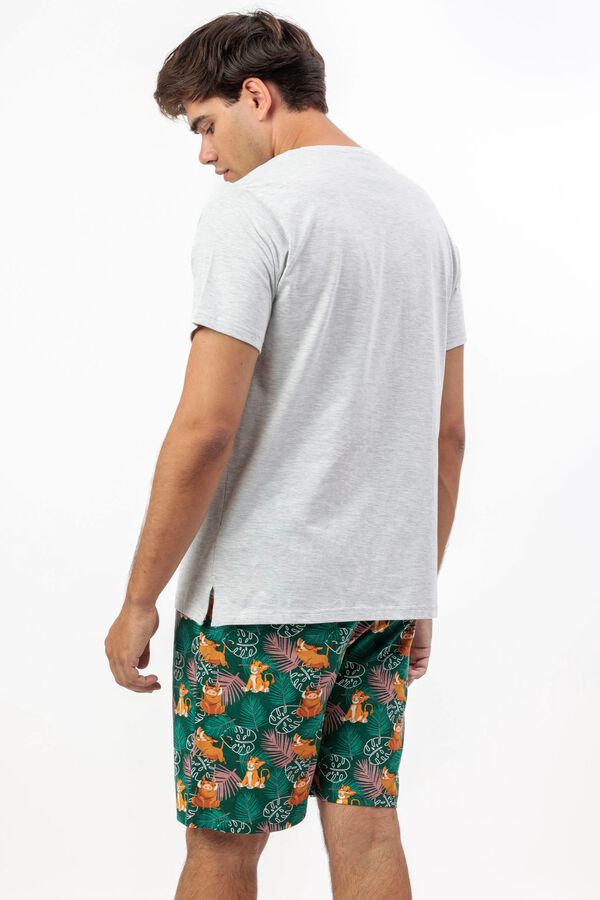 Admas Pijama corto Hakuna Matata gris