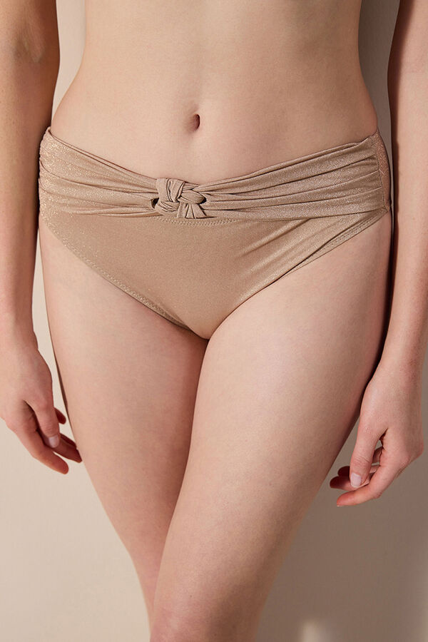 Womensecret Lisle Fashion Bikini  Bottom  Žuta