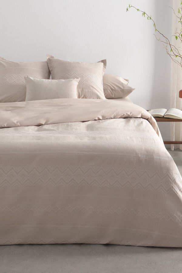 Textura Duvet cover nude