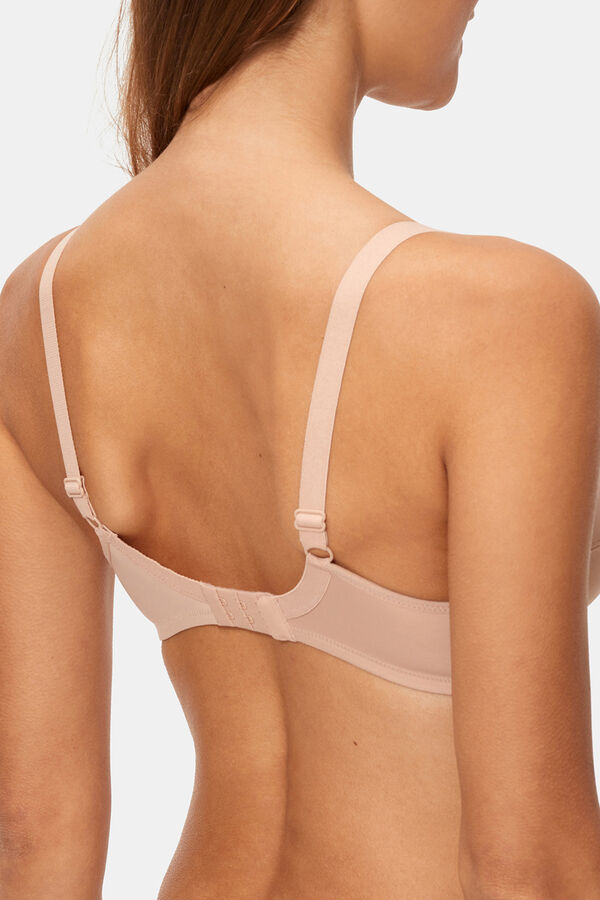 DIM Sujetador con aro de sujeci&oacute;n beige