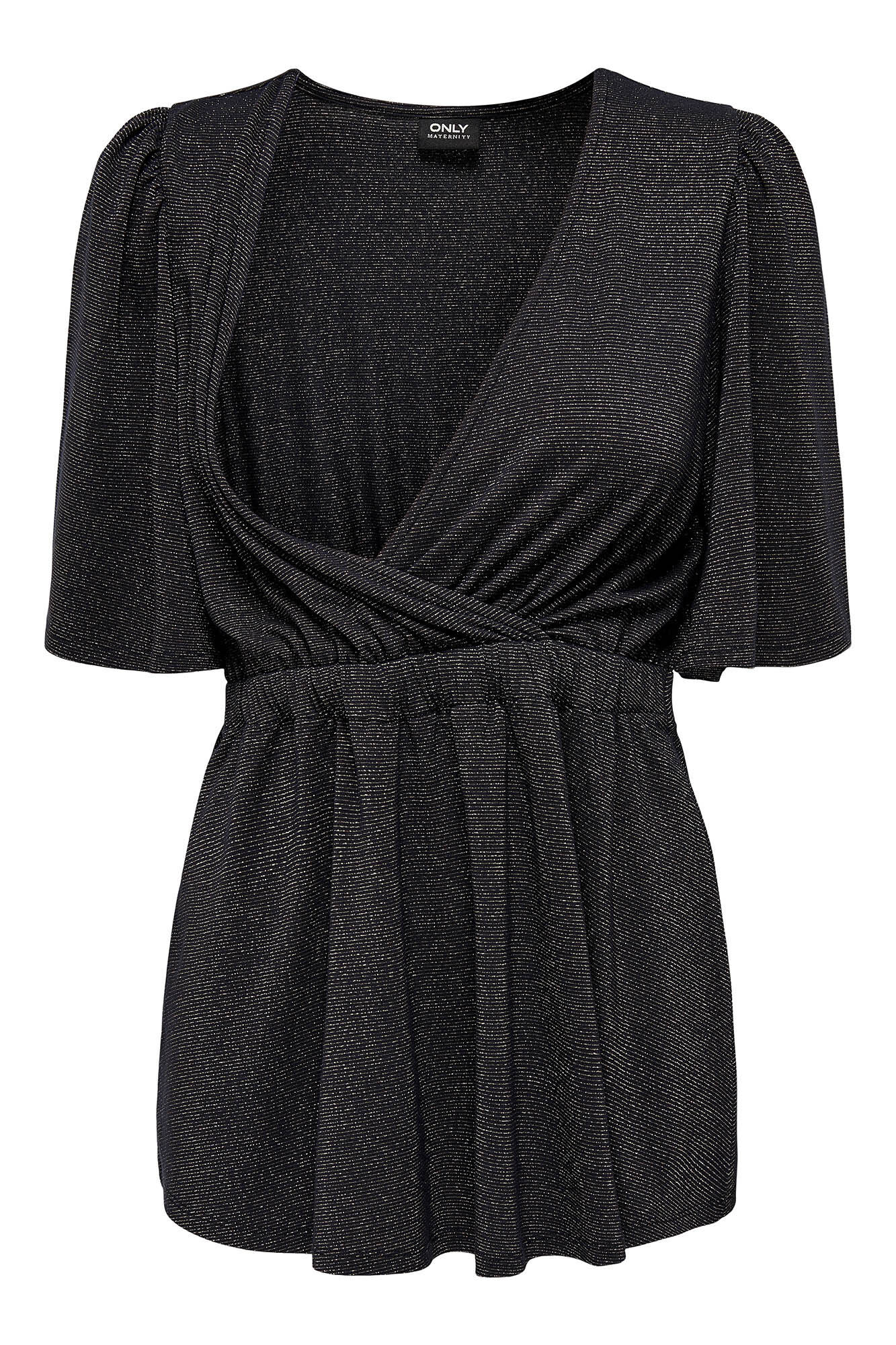 Only Maternity Camisa premam&aacute; manga corta y cintura ajustable