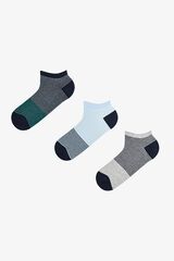 Penti Striped short socks 3-pack printed