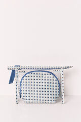 Women'secret Blue print 2 vanity cases blue