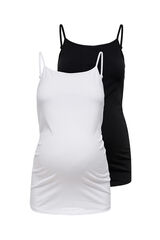 Only Maternity Pack de 2 camisetas maternity multicolor