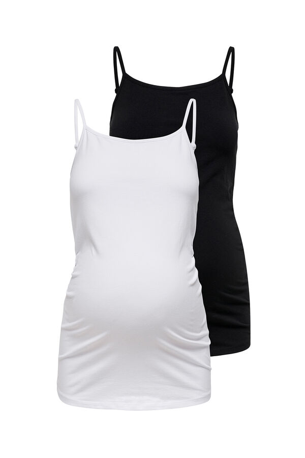 Only Maternity Pack de 2 camisetas maternity multicolor