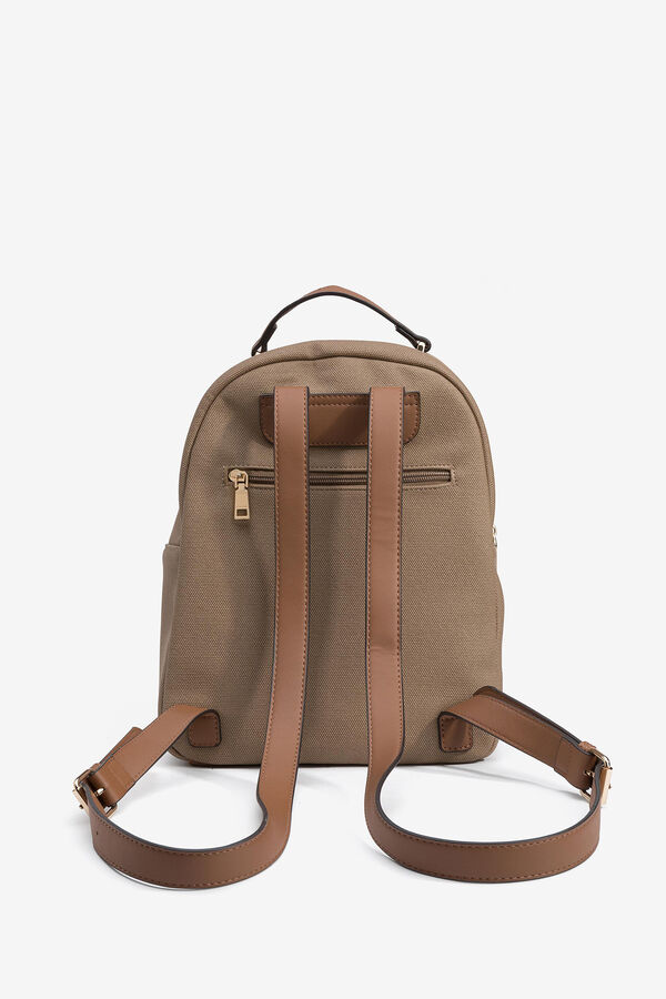 Vilanova Mochila M&eacute;dia Texturizada cru