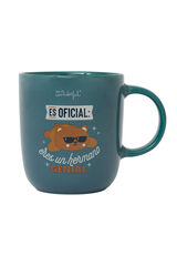 Mr. Wonderful Caneca - &Eacute; oficial: voc&ecirc; &eacute; um &oacute;timo irm&atilde;o estampado