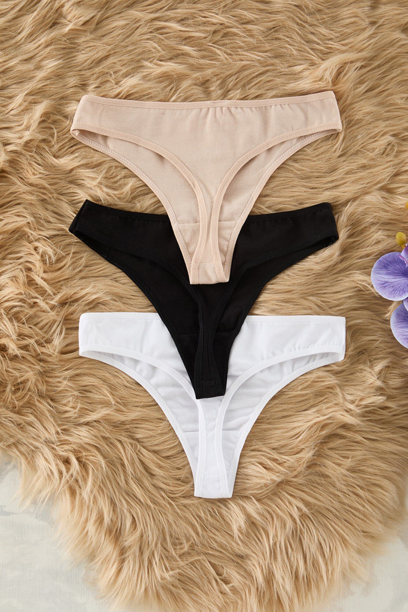 Trendyol Pack de 3 cuequinhas brasileiras