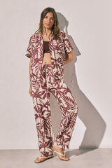 Women'secret Bordo ko&scaron;ulja pidžama Bordo