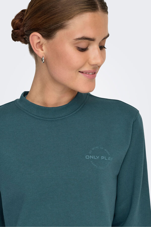 Only Play Sudadera sin capucha azul
