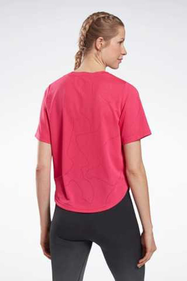 Womensecret Camiseta Perforated rosa