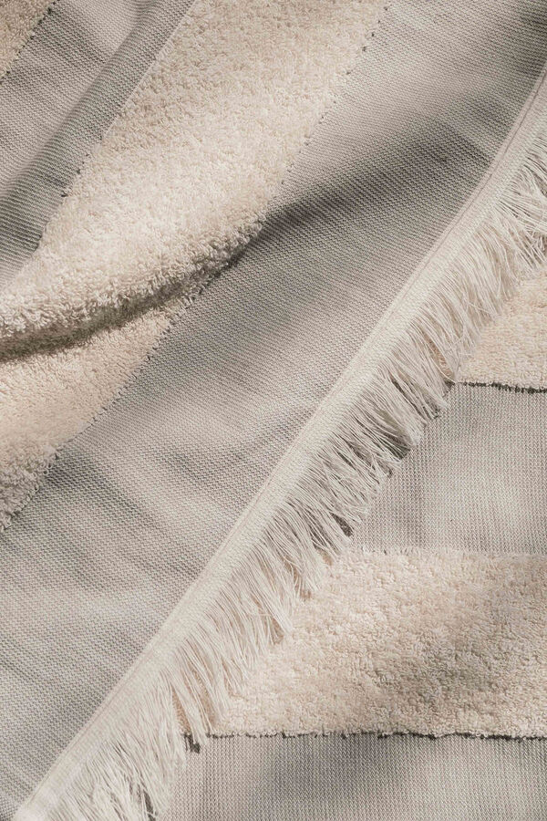 Calma House Toalla de playa Terme Beige 100x180 cm.  bege