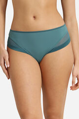 DIM Microfibre and mesh classic panty green