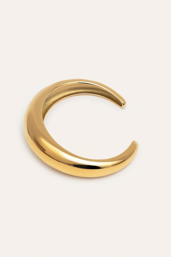 Singularu Moon Bracelet Gold Plated Steel printed