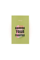 Mr. Wonderful Libreta tipo bloc - Choose your fighter estampado